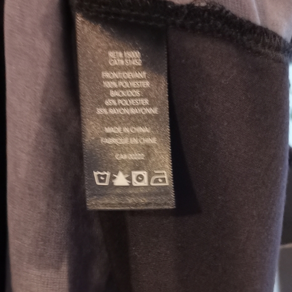 🆕Jess Image Roll Sleeve Printed Tee Blouse - Picture 5 of 7